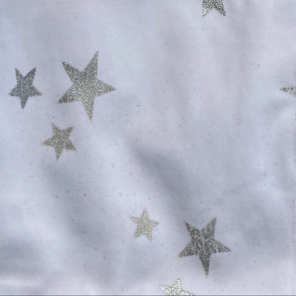 White & Silver Star Rash Guard - Picture 5 of 6